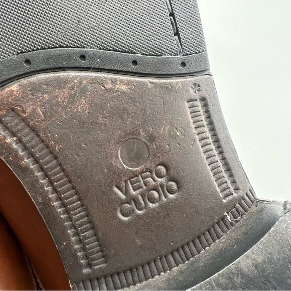 Vero Cuoio Men’s Tan Brown Leather Loathers Round Toe Lace Up Shoes Oxford main image 9